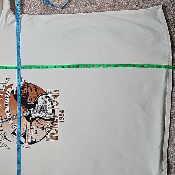 Maurices Born Free oversized ecru cream graphic ss tee, Size XXL - Picture 9 of 15